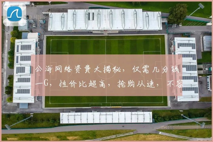 公海网络资费大揭秘，仅需几分钱一G，性价比超高，抢购从速，不容错过